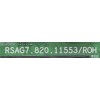 MAIN FUENTE PARA SMAR TV HISENSE ((ANDROID)) 4K·UHD·HDR / NUMERO DE PARTE 298021 / RSAG7.820.11553/ROH / 298022 / 3TE50G2211D0 / PANEL HD500Y1U91-T0L2\GM\CKD3A\ROH / DISPLAY CV500U2-L01 / MODELO 50A6GV